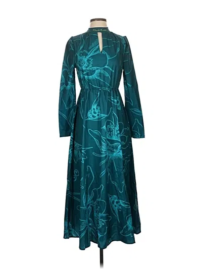 Pre-owned Shein Cocktail Dress In Teal