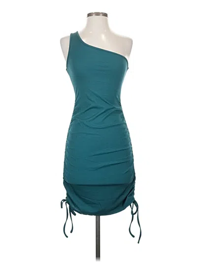 Pre-owned Shein Cocktail Dress In Teal