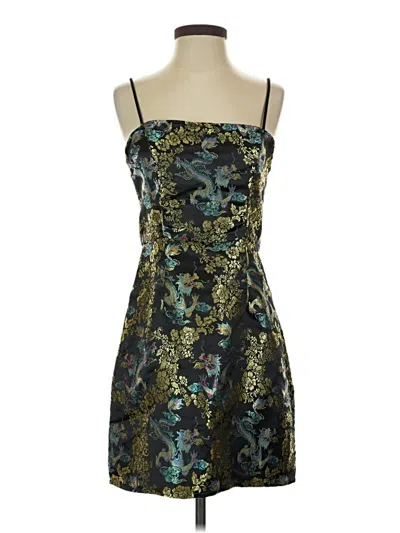 Pre-owned Shein Cocktail Dress In Teal