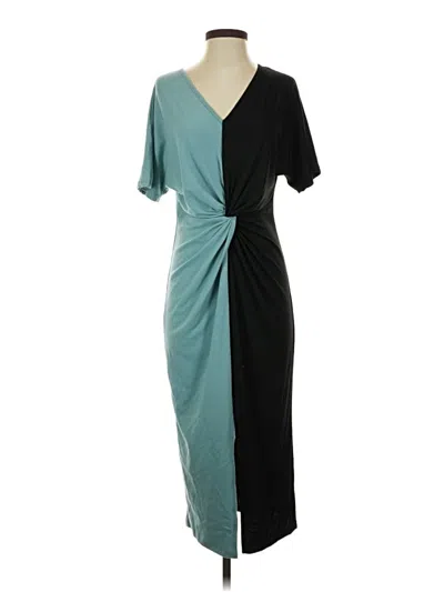 Pre-owned Shein Cocktail Dress In Teal