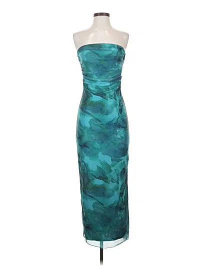 Pre-owned Shein Cocktail Dress In Teal