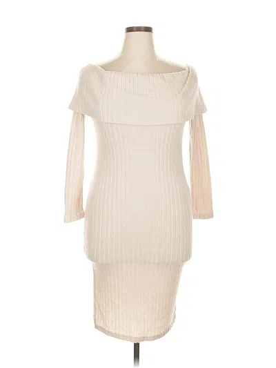 Pre-owned Shein Cocktail Dress In White