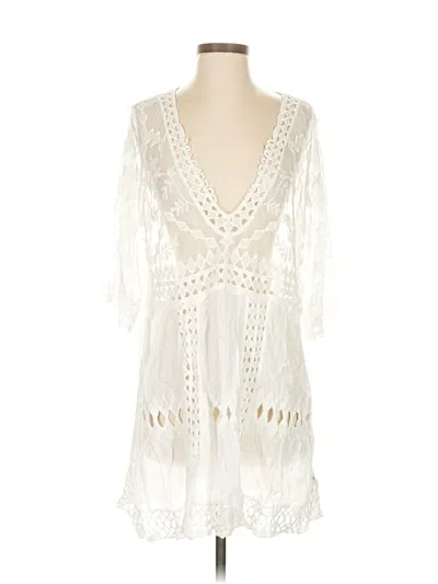 Pre-owned Shein Cocktail Dress In White