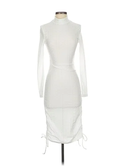 Pre-owned Shein Cocktail Dress In White