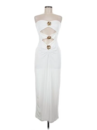 Pre-owned Shein Cocktail Dress In White