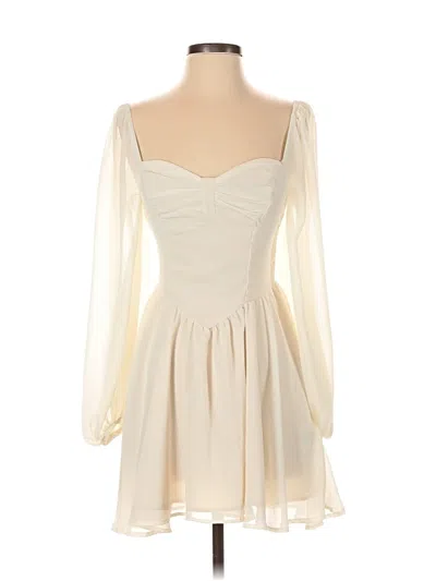 Pre-owned Shein Cocktail Dress In White
