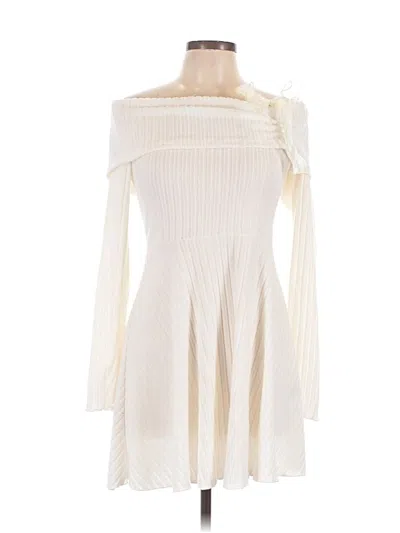 Pre-owned Shein Cocktail Dress In White