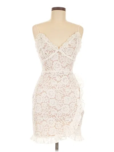 Pre-owned Shein Cocktail Dress In White