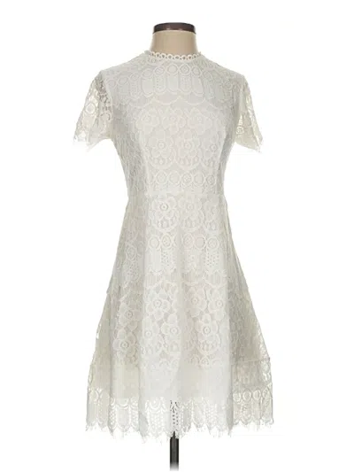 Pre-owned Shein Cocktail Dress In White