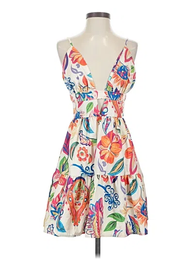 Pre-owned Shein Cocktail Dress In White
