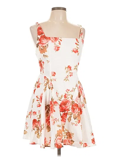 Pre-owned Shein Cocktail Dress In White