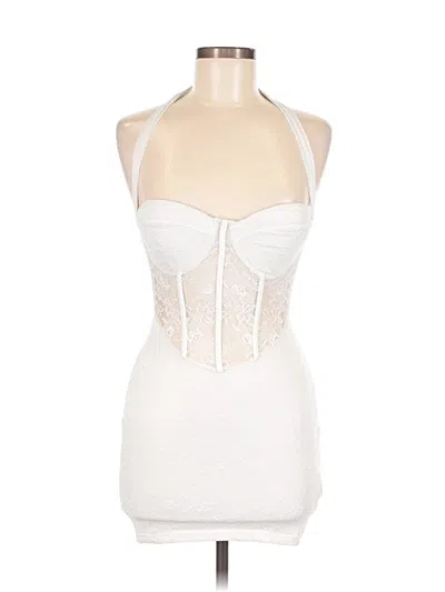 Pre-owned Shein Cocktail Dress In White