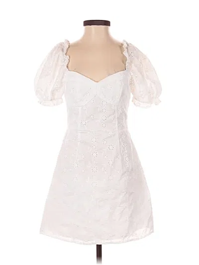 Pre-owned Shein Cocktail Dress In White