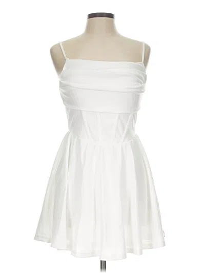 Pre-owned Shein Cocktail Dress In White