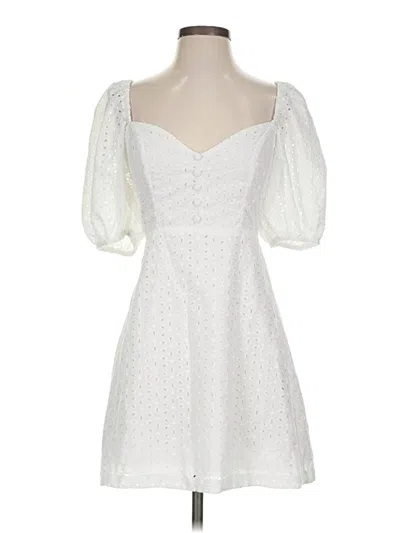 Pre-owned Shein Cocktail Dress In White