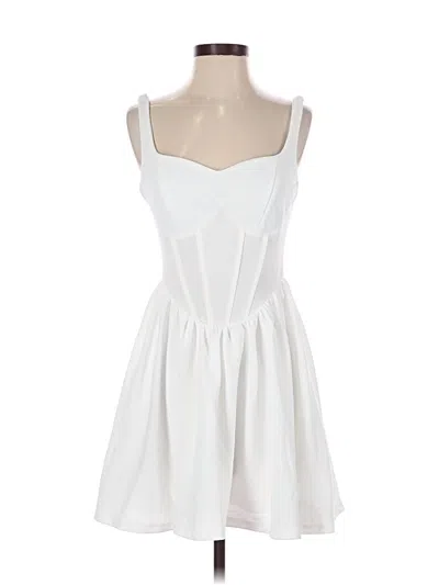 Shein Cocktail Dress In White