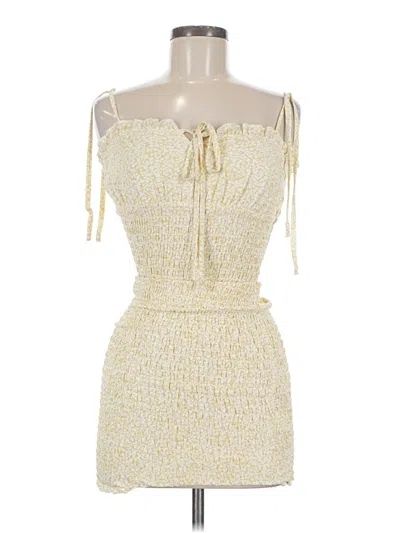 Pre-owned Shein Cocktail Dress In Yellow
