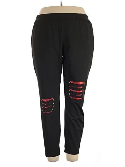 Pre-owned Shein Curve Active Pants In Black