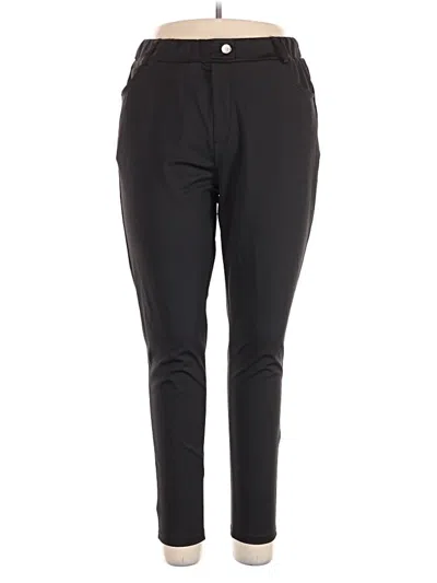Pre-owned Shein Curve Active Pants In Black