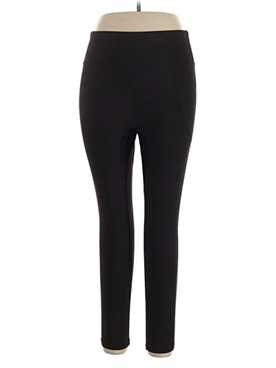 Pre-owned Shein Curve Active Pants In Black