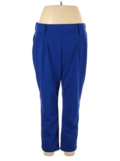 Pre-owned Shein Curve Active Pants In Blue
