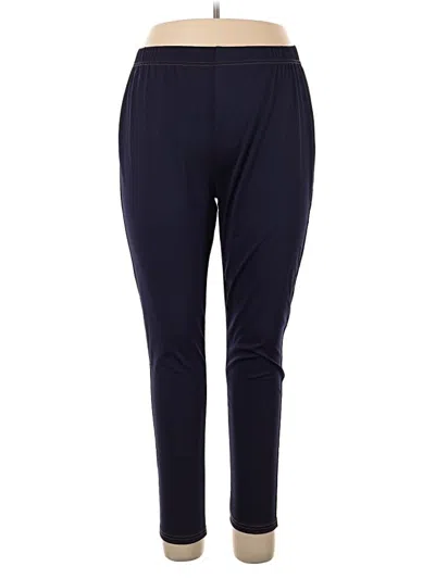Pre-owned Shein Curve Active Pants In Blue