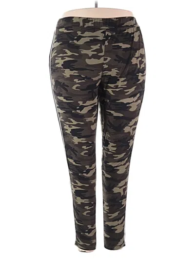 Pre-owned Shein Curve Active Pants In Green
