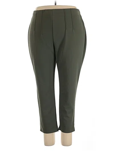 Pre-owned Shein Curve Active Pants In Green