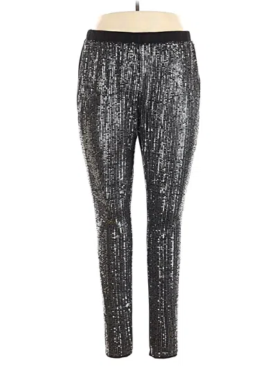 Pre-owned Shein Curve Active Pants In Silver