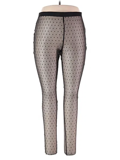 Pre-owned Shein Curve Active Pants In Silver