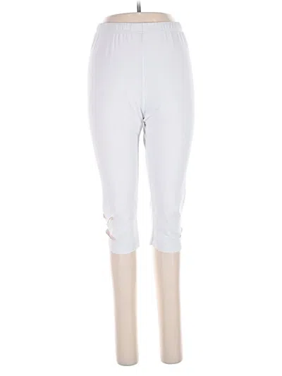 Pre-owned Shein Curve Active Pants In White