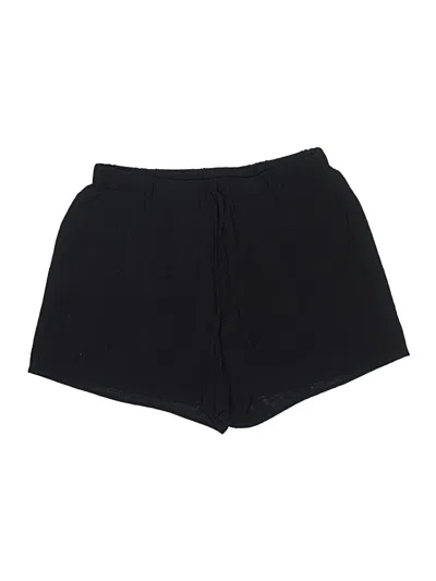 Pre-owned Shein Curve Athletic Shorts In Black