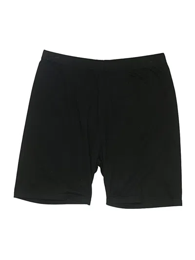 Pre-owned Shein Curve Athletic Shorts In Black