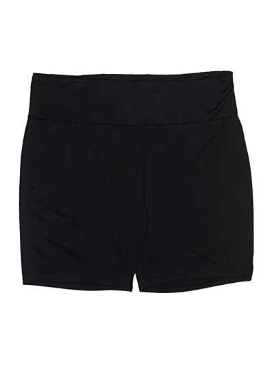 Pre-owned Shein Curve Athletic Shorts In Black