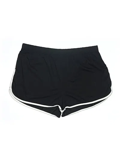 Pre-owned Shein Curve Athletic Shorts In Black