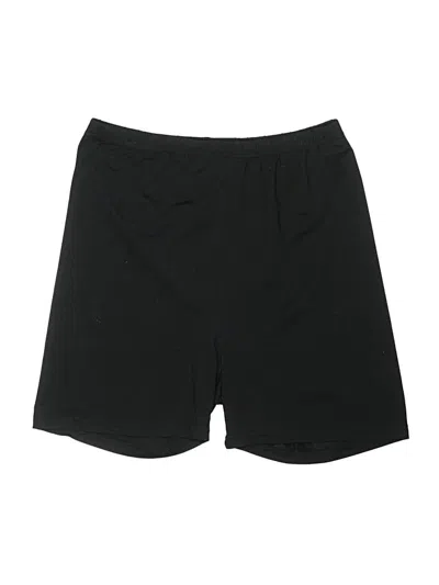 Pre-owned Shein Curve Athletic Shorts In Black