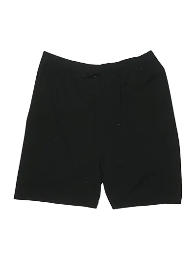 Pre-owned Shein Curve Athletic Shorts In Black