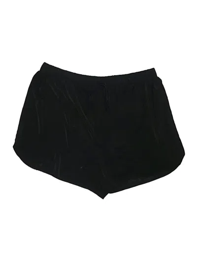 Pre-owned Shein Curve Athletic Shorts In Black
