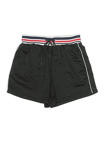 Pre-owned Shein Curve Athletic Shorts In Black