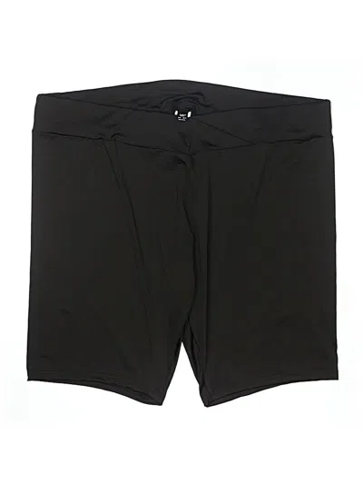 Pre-owned Shein Curve Athletic Shorts In Black