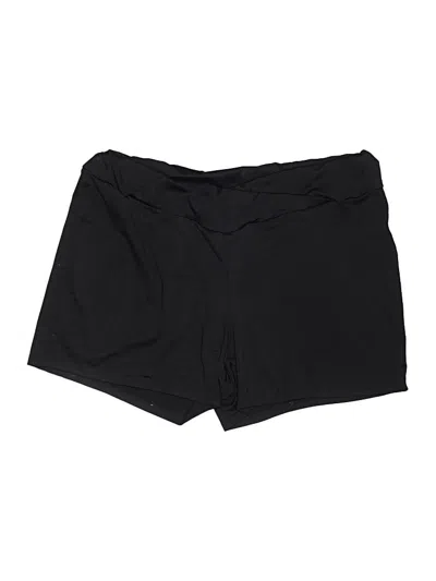 Pre-owned Shein Curve Athletic Shorts In Black