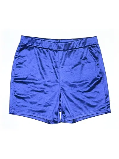 Pre-owned Shein Curve Athletic Shorts In Blue