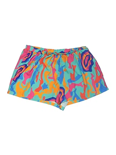 Pre-owned Shein Curve Athletic Shorts In Blue
