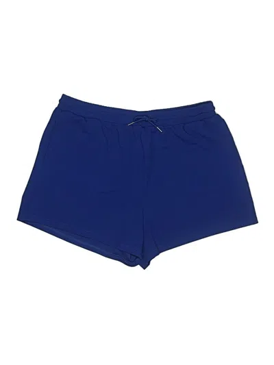Pre-owned Shein Curve Athletic Shorts In Blue