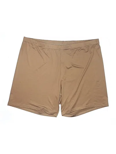 Pre-owned Shein Curve Athletic Shorts In Brown