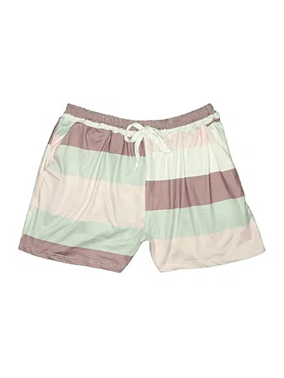 Pre-owned Shein Curve Board Shorts In Green