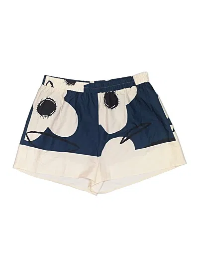 Pre-owned Shein Curve Board Shorts In Ivory