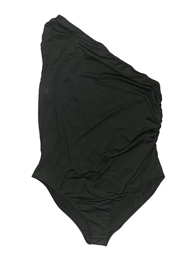 Pre-owned Shein Curve Bodysuit In Black