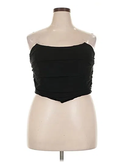 Pre-owned Shein Curve Bodysuit In Black