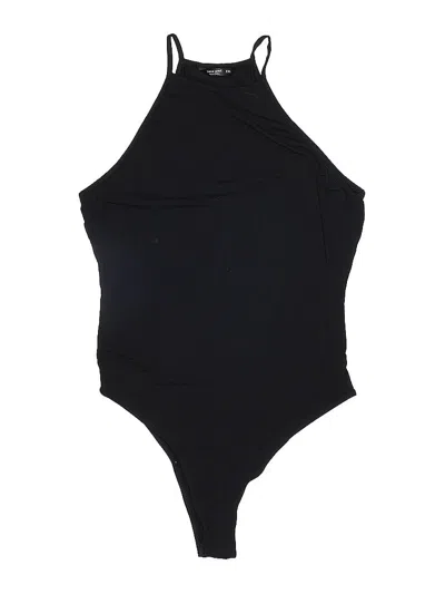 Pre-owned Shein Curve Bodysuit In Black